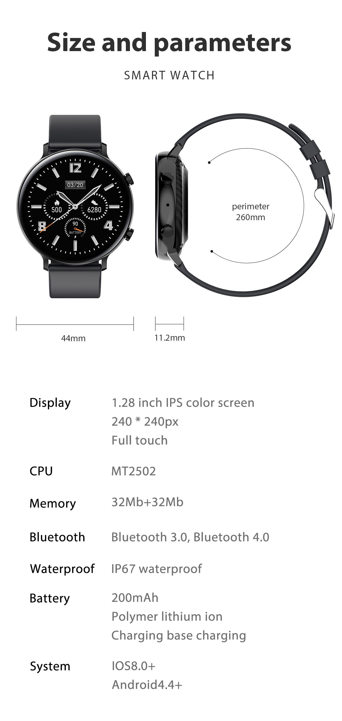 New Kardia GW33 smart watch